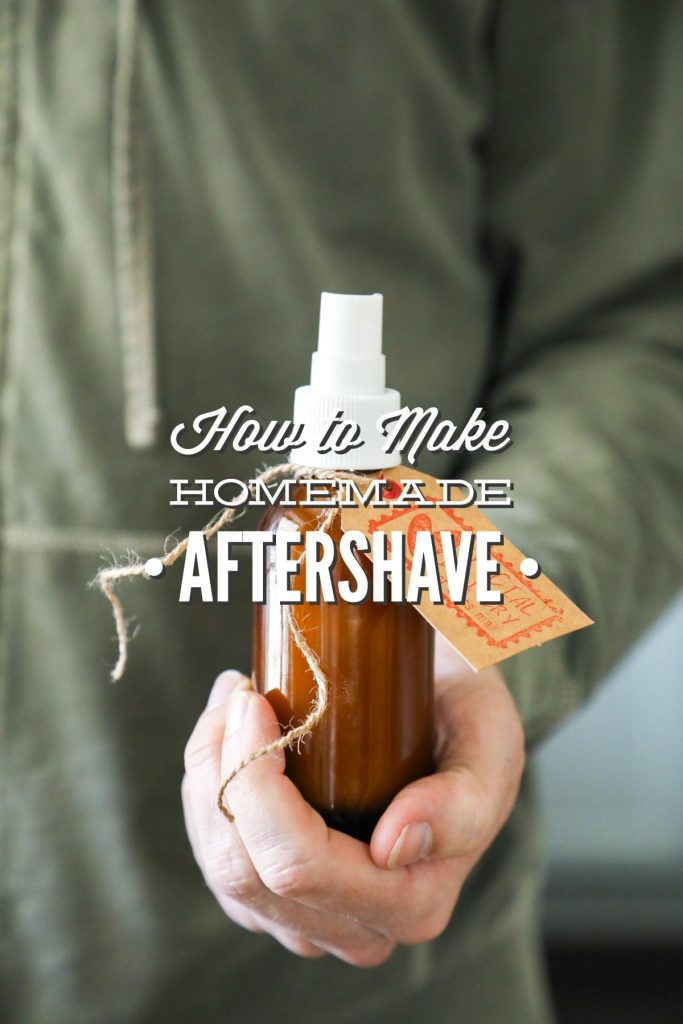 How to Make Homemade Aftershave - Live Simply