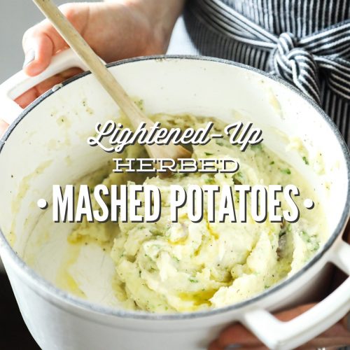 Lightened-Up Herbed Mashed Potatoes