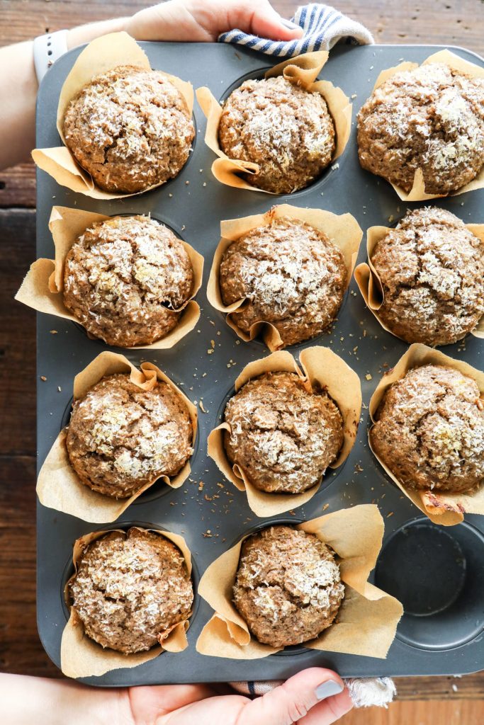 Hearty, slightly-sweet, and full of good-for-you ingredients. The earthy buckwheat flavor adds a rustic feel and taste to the muffins. YUM!