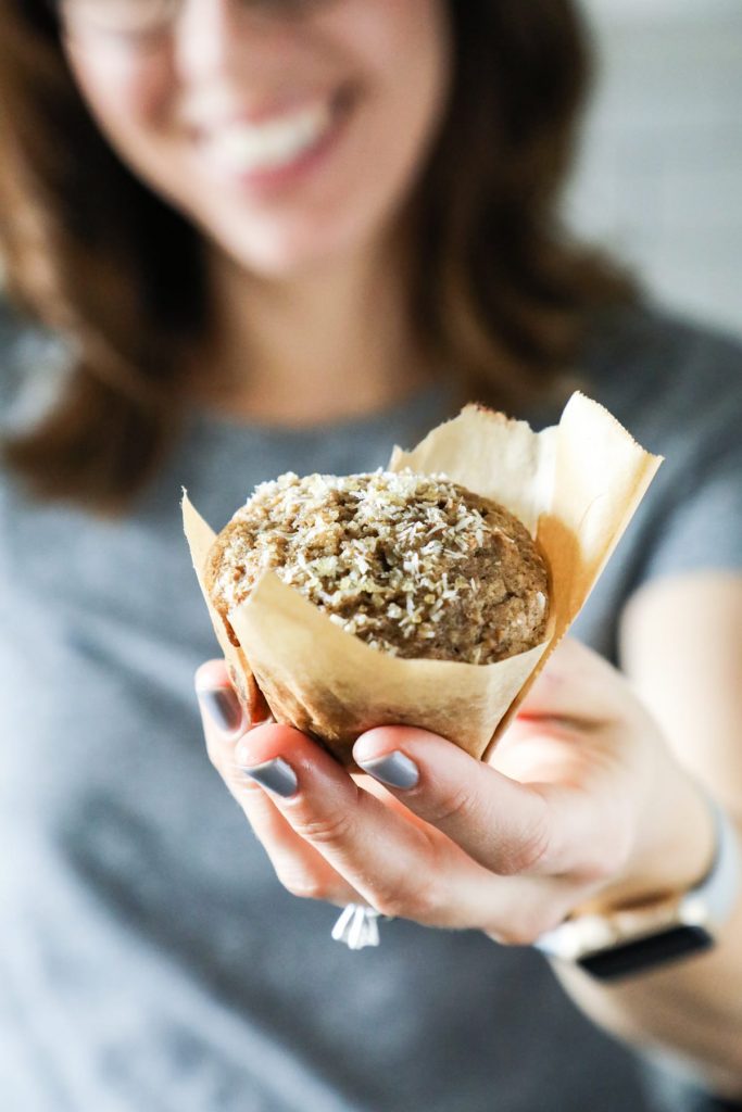 Hearty, slightly-sweet, and full of good-for-you ingredients. The earthy buckwheat flavor adds a rustic feel and taste to the muffins. YUM!