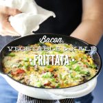 Bacon, Vegetable, and Kale Frittata