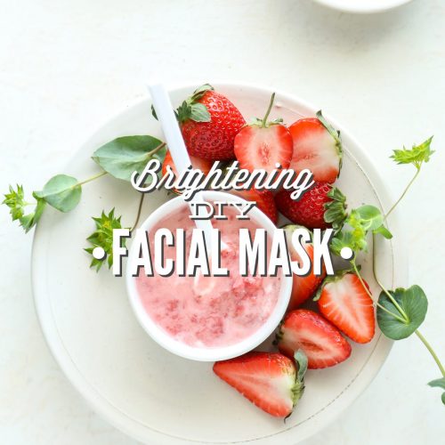 Strawberry and Yogurt Brightening DIY Facial Mask