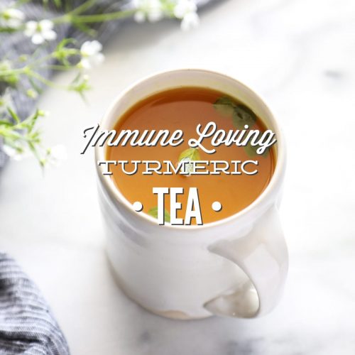 Turmeric, Lemon, and Honey Tea