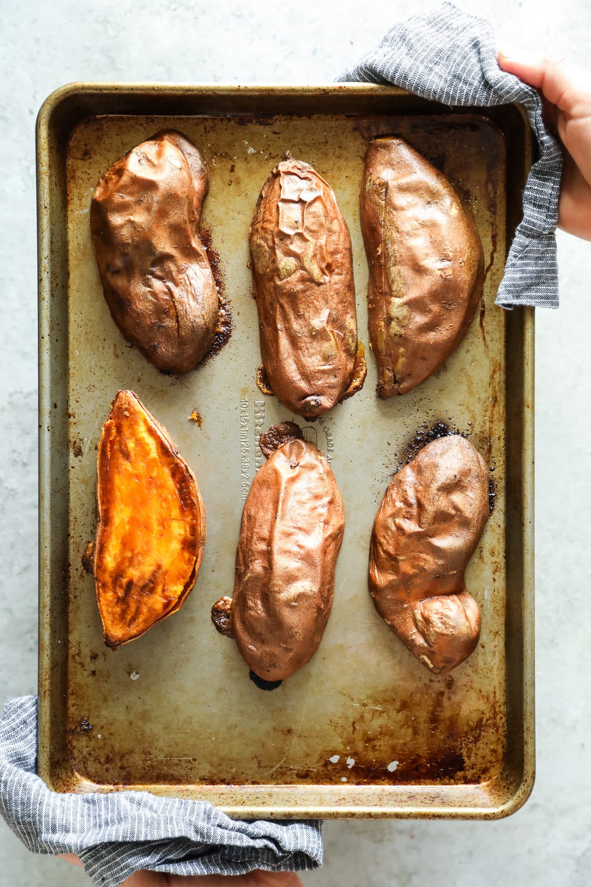 The Best and Quickest Baked Sweet Potatoes - Live Simply