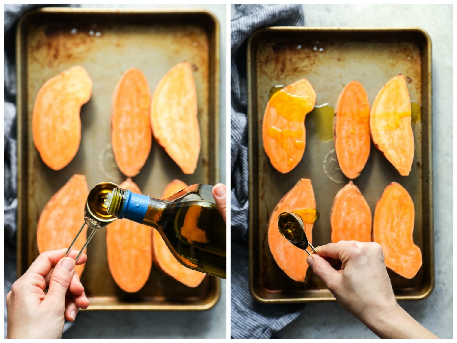 The Best and Quickest Baked Sweet Potatoes - Live Simply