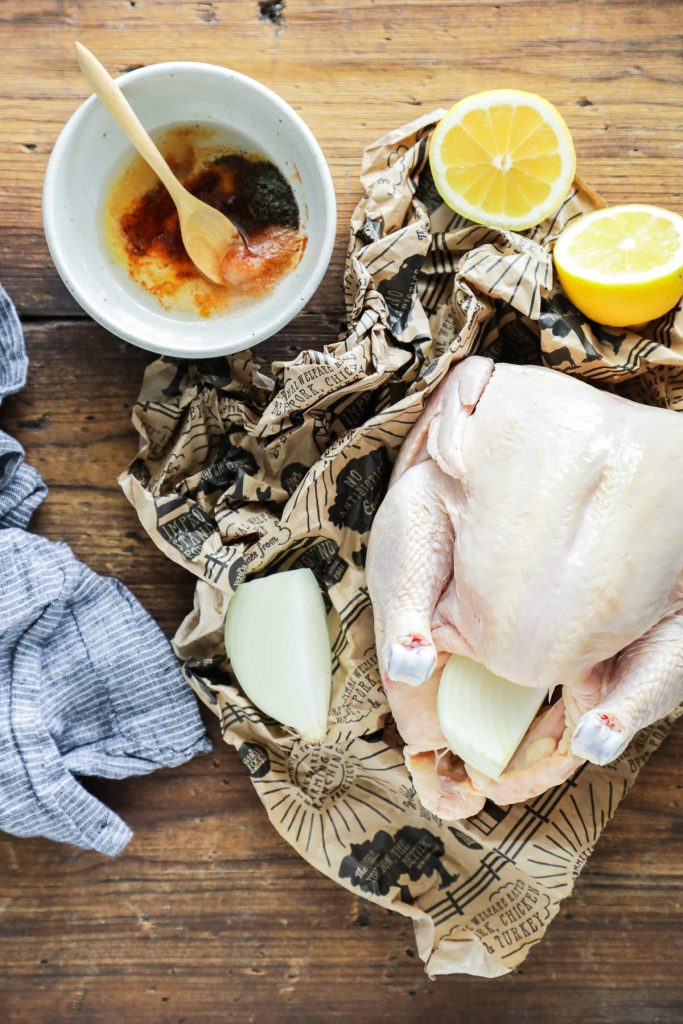 How to effortlessly cook a whole chicken in the Instant Pot. This method results in flavorful, fall-of-the-bone chicken in under an hour.