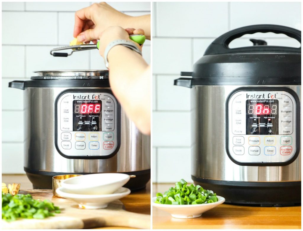 So good! Instant Pot Teriyaki-Style Chicken. Made in under 30 minutes, no hands-on time. Literally just dump the ingredients in the pot and cook. Slow cooker option, too.