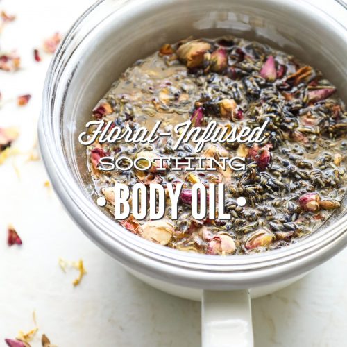 Floral-Infused Soothing Body Oil