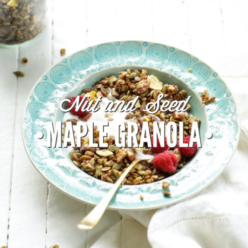 Nut and Seed Maple Granola