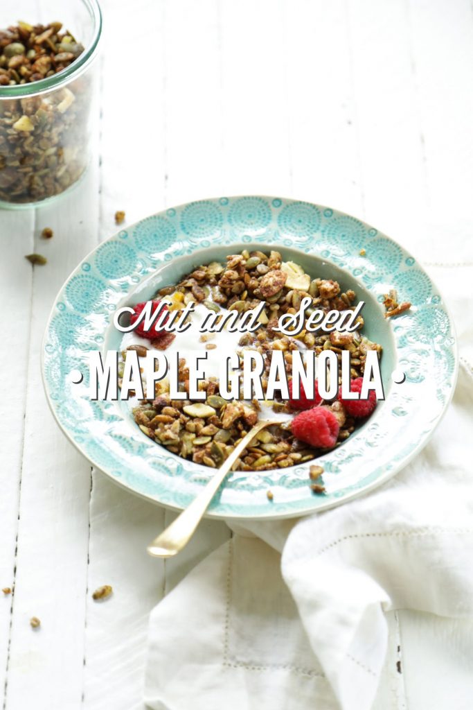 An easy-to-make grain and gluten-free granola made with nuts and seeds.