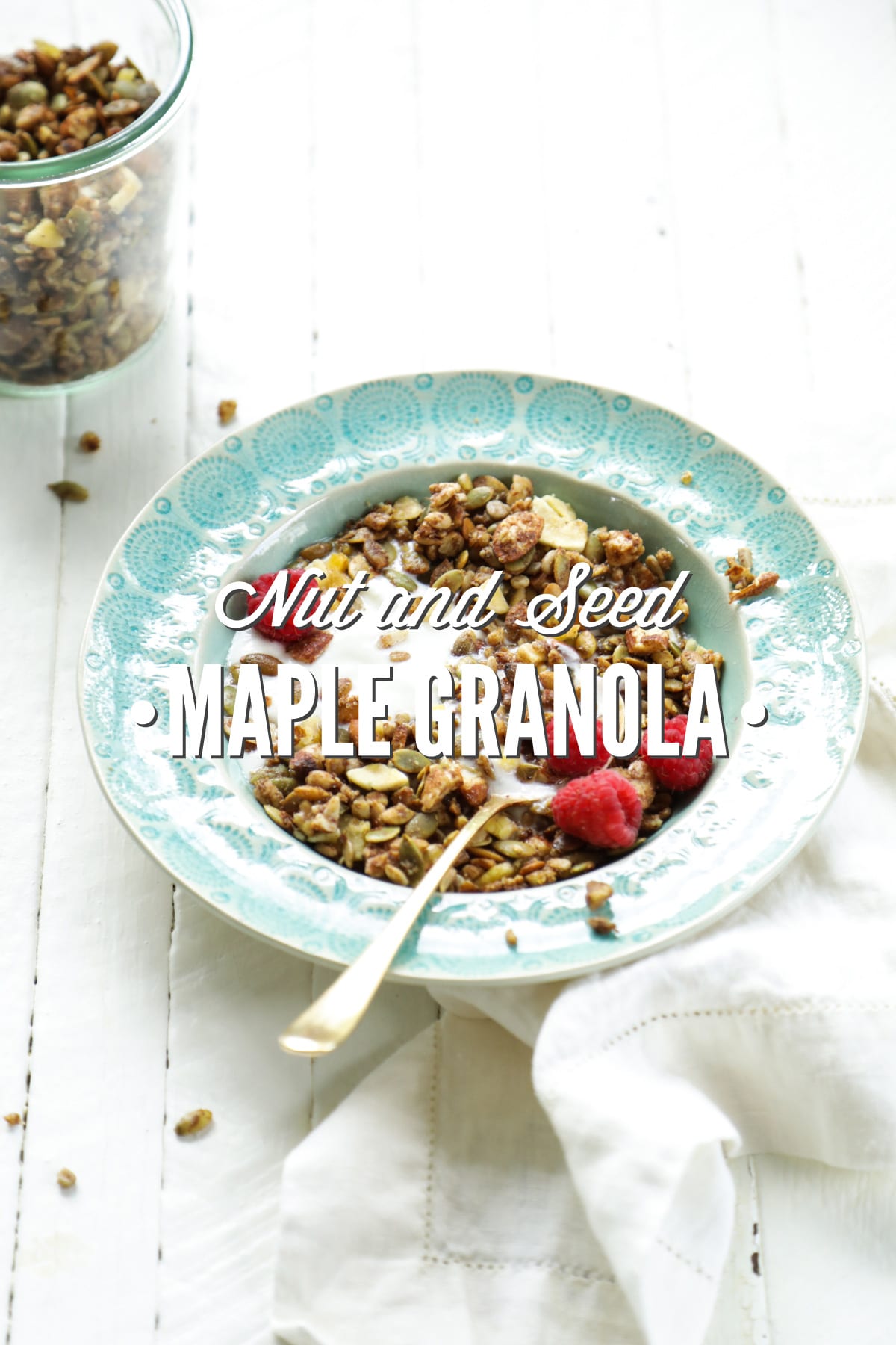 Nut and Seed Maple Granola (grain and gluten-free)