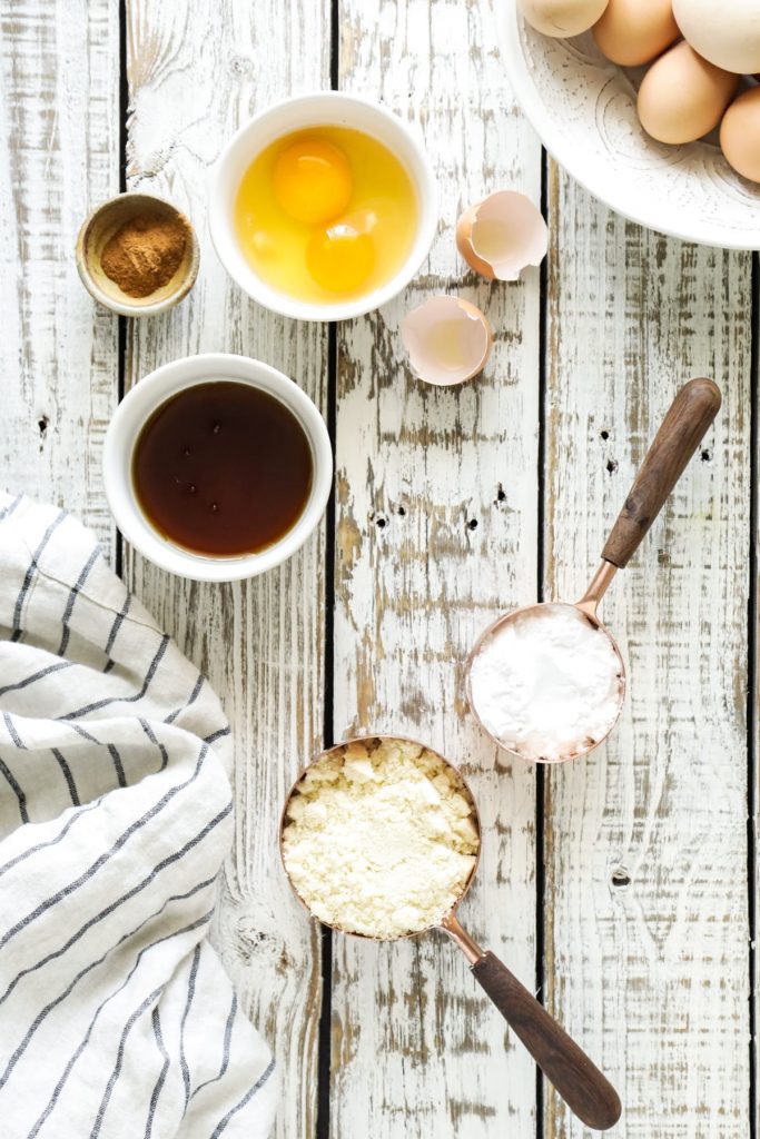 Delicious, simple, and naturally gluten-free. These waffles are made with almond flour, arrowroot, and basic fridge staples to create crispy and fluffy waffles.