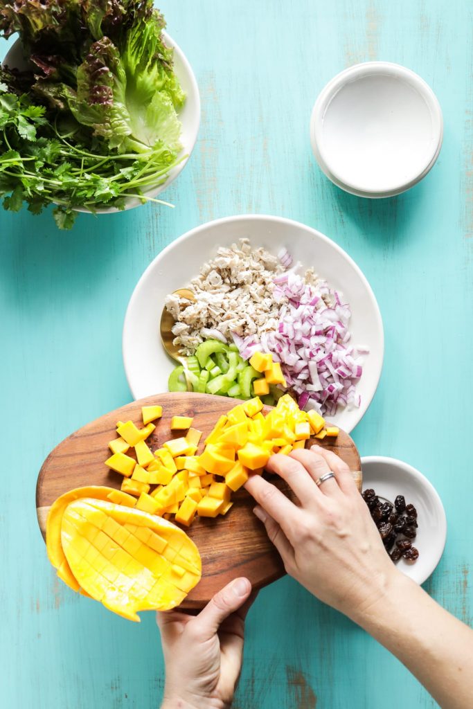 A balance of sweet and savory ingredients come together to make the best curry chicken salad.