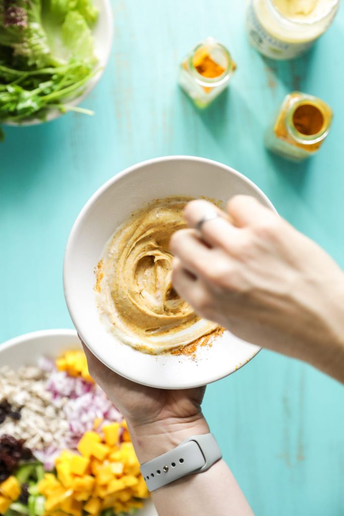 A balance of sweet and savory ingredients come together to make the best curry chicken salad.