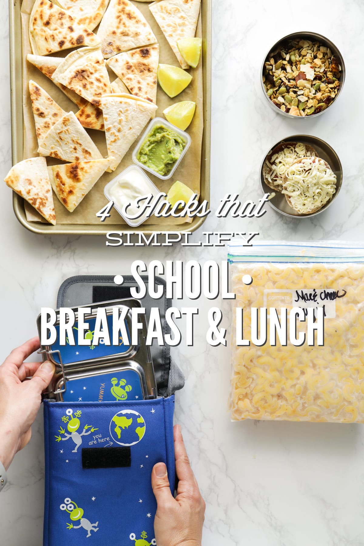 4 Hacks that Simplify School Breakfast and Lunch