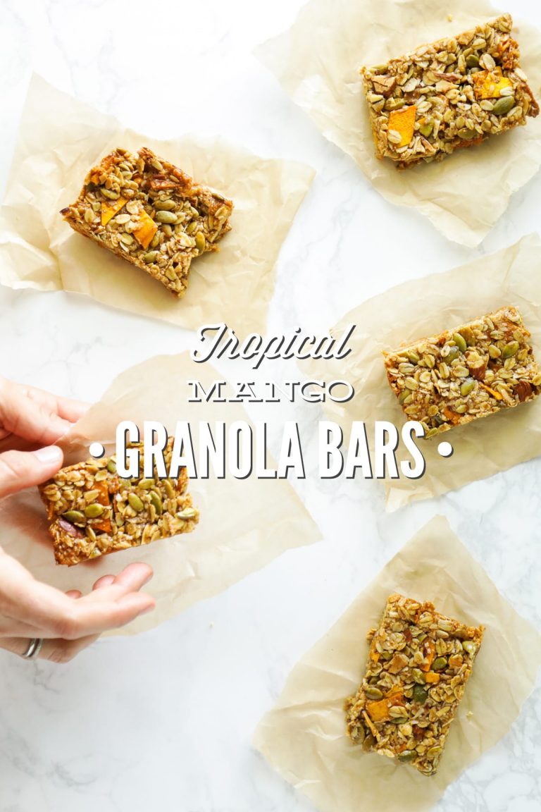 (Homemade) Tropical Mango Granola Bars