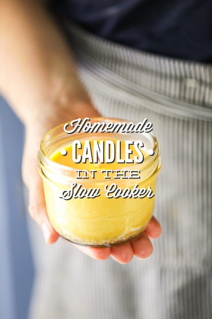 Homemade Candles in the Slow Cooker