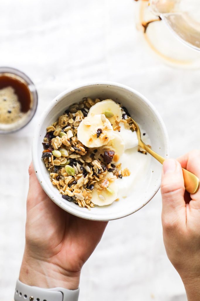 Sweet and Salty Chocolate Granola