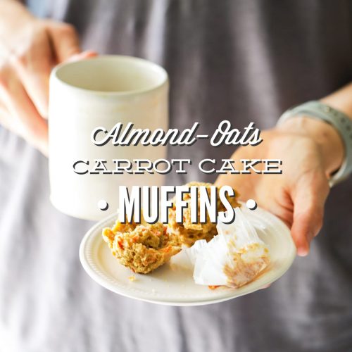 Almond-Oat Carrot Cake Muffins
