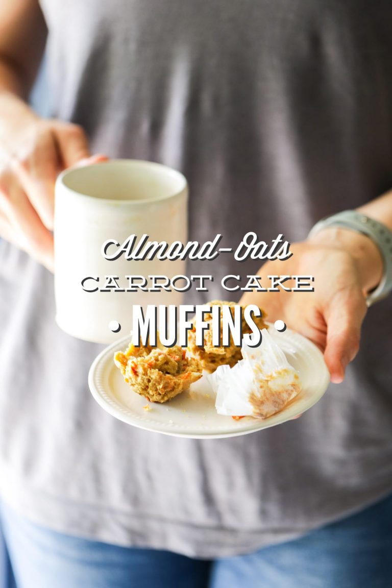 Almond-Oat Carrot Cake Muffins