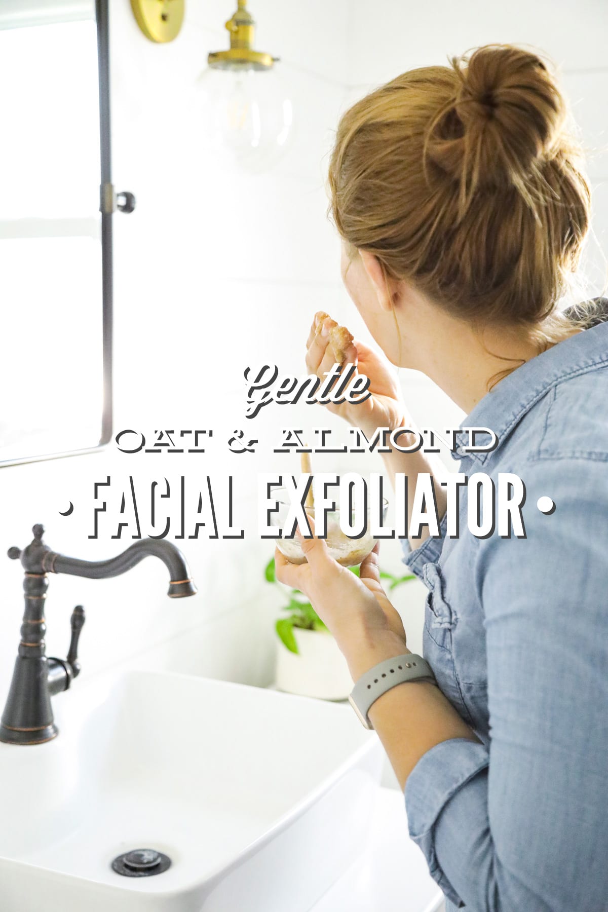 Gentle Oat Facial Exfoliator Scrub Powder