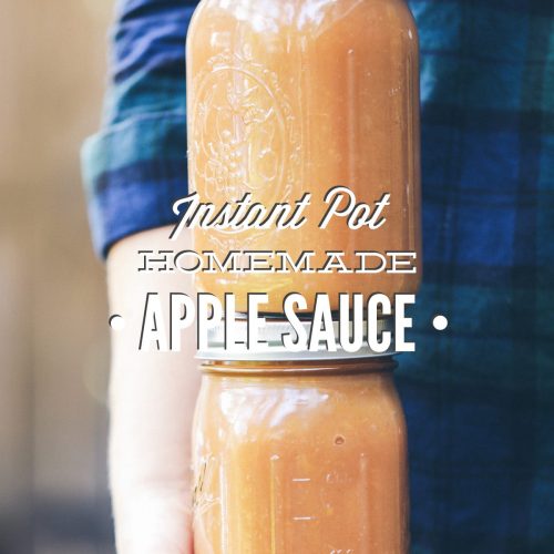Instant Pot Homemade Applesauce
