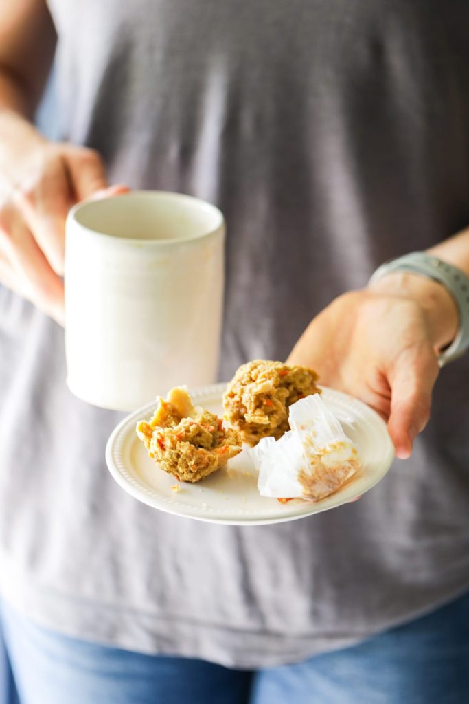 Almond-Oat Carrot Cake Muffins