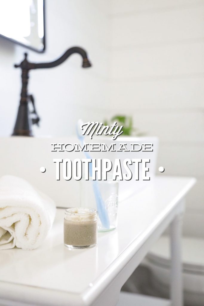 In this recipe, clay is used to clean teeth, along with coconut oil (antibacterial), distilled water (to thin the toothpaste), peppermint and tea tree essential oils (antibacterial), and a bit of salt.