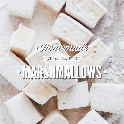 Homemade Marshmallows Recipe without Corn Syrup