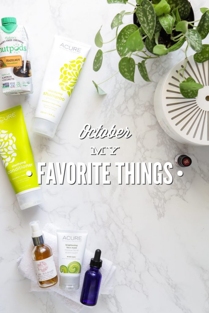 My October Favorite Things include some amazing skincare options along with our family favorite DIY, beeswax candles. And I'm even looking ahead to Christmas gifts!