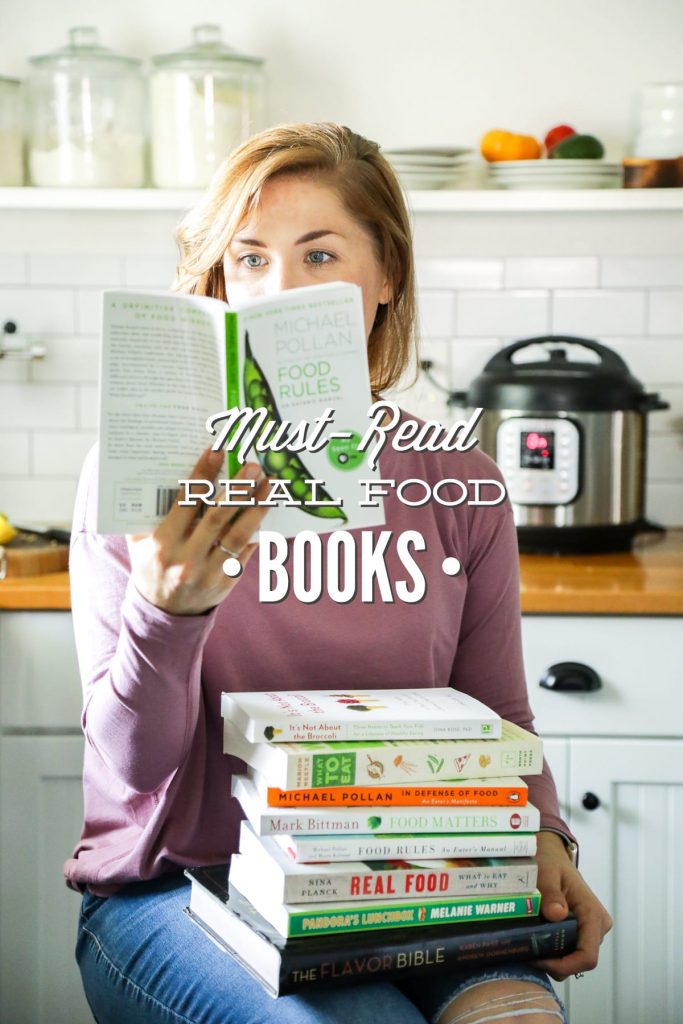 Wondering how to get started on a real food journey? This list of books were a great help to me and I hope they will help you as well.