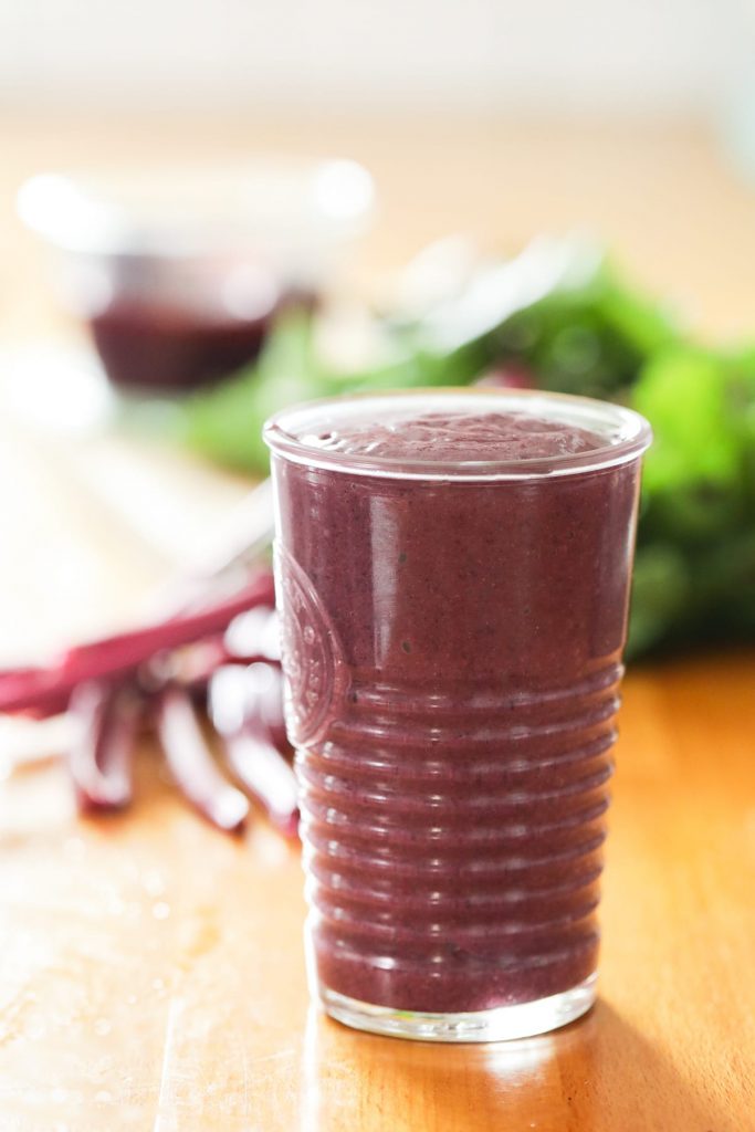 Blueberry Avocado Beet Smoothie. So good for you!