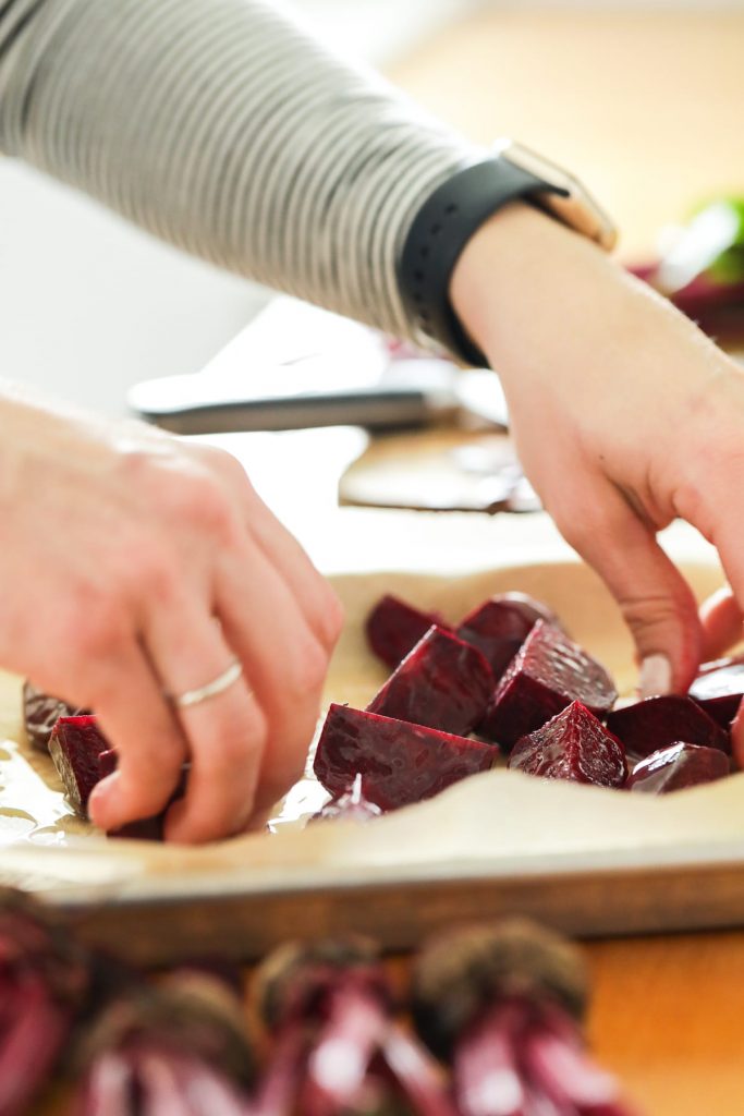 Citrus-Marinated Beets. These super easy beets are perfect for smoothies and salads. Make them ahead of time and keep them in the fridge for up to a week.