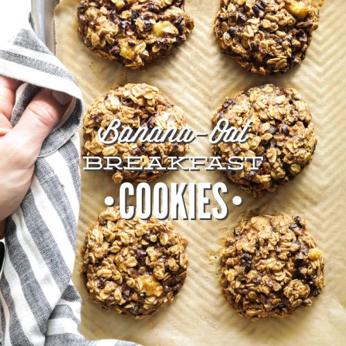 Banana-Oat Breakfast Cookies