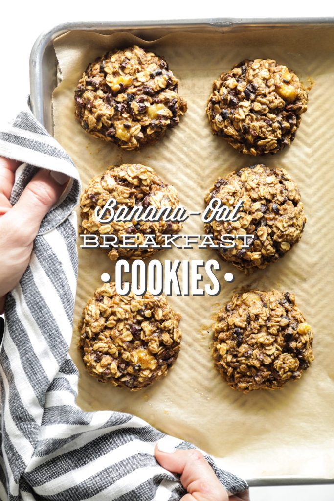 So good! Dairy-free and egg free breakfast or snack cookies. Just like banana bread but better, and in cookie form.
