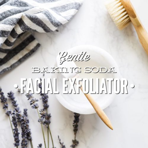 Gentle Baking Soda Facial Exfoliator