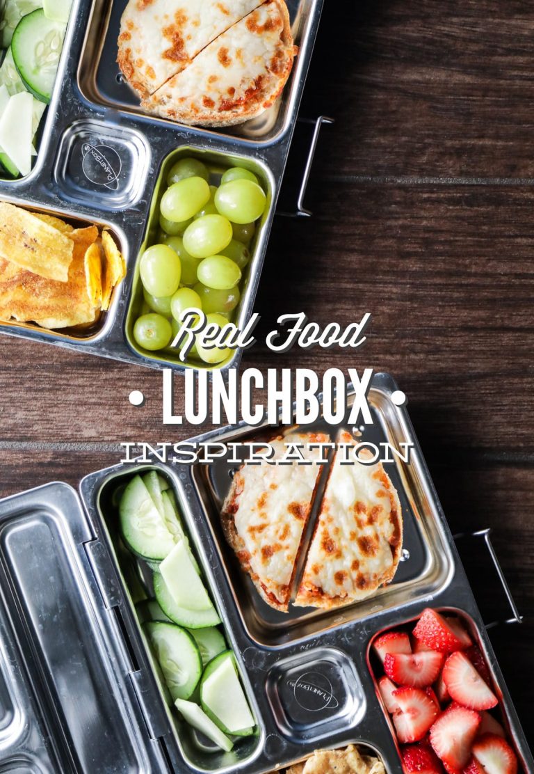 Real Food LunchBox Inspiration