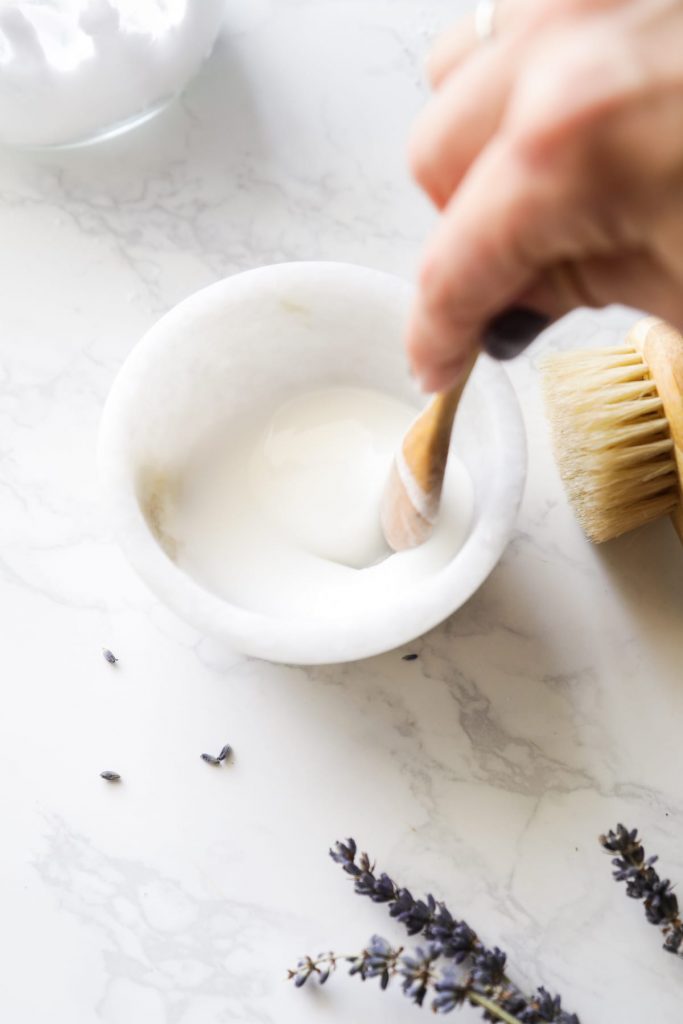 Gentle Two-Ingredient Baking Soda Facial Exfoliator