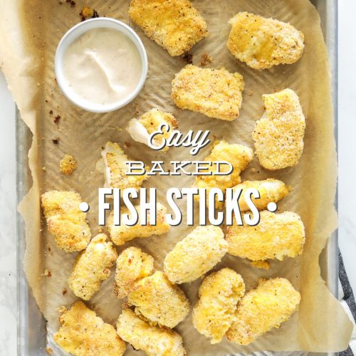 Easy Baked Fish Sticks