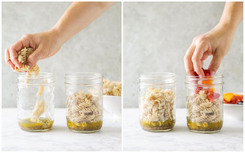 Greek Chicken Salad In Mason Jars (Meal Prep) – Melanie Cooks