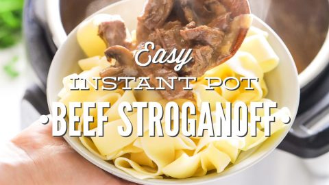 Instant Pot Beef Stroganoff