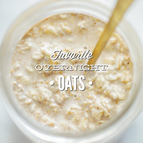 Overnight Oats Meal Prep Recipes