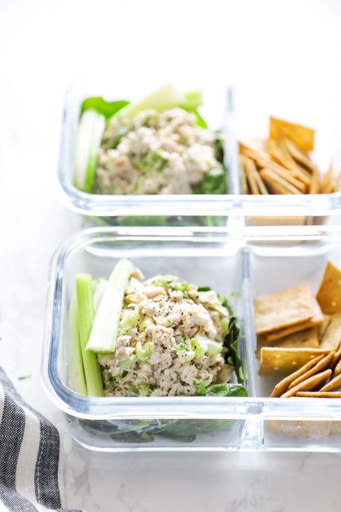 Make this herb-rich chicken salad in advance for an easy, ready-to-go lunch (or dinner) throughout the week.