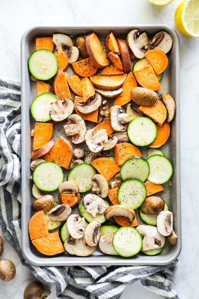 This prep-ahead, sheet-pan meal is easy to make for real-food meals on the go. Makes a great meal prep option for weekly lunches!