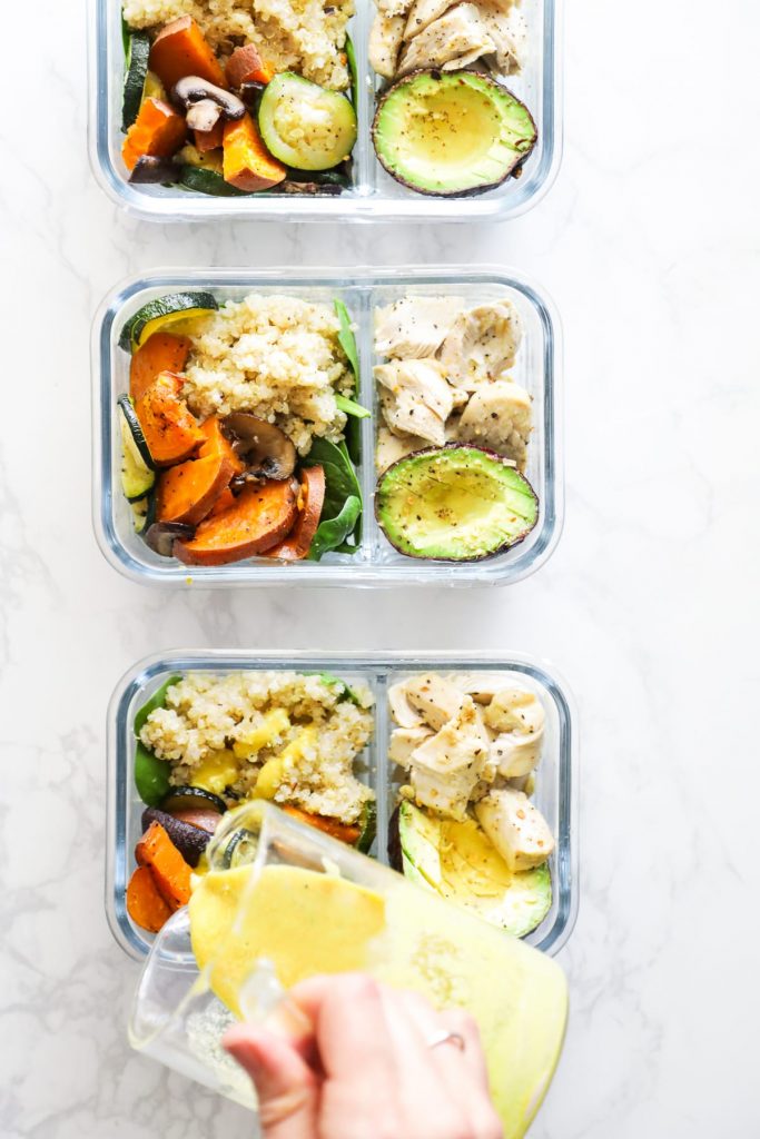This prep-ahead, sheet-pan meal is easy to make for real-food meals on the go. Makes a great meal prep option for weekly lunches!