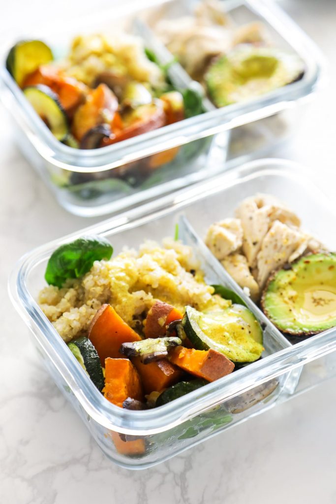 This prep-ahead, sheet-pan meal is easy to make for real-food meals on the go. Makes a great meal prep option for weekly lunches!