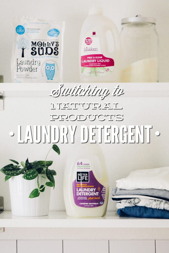 laundry soap and detergent