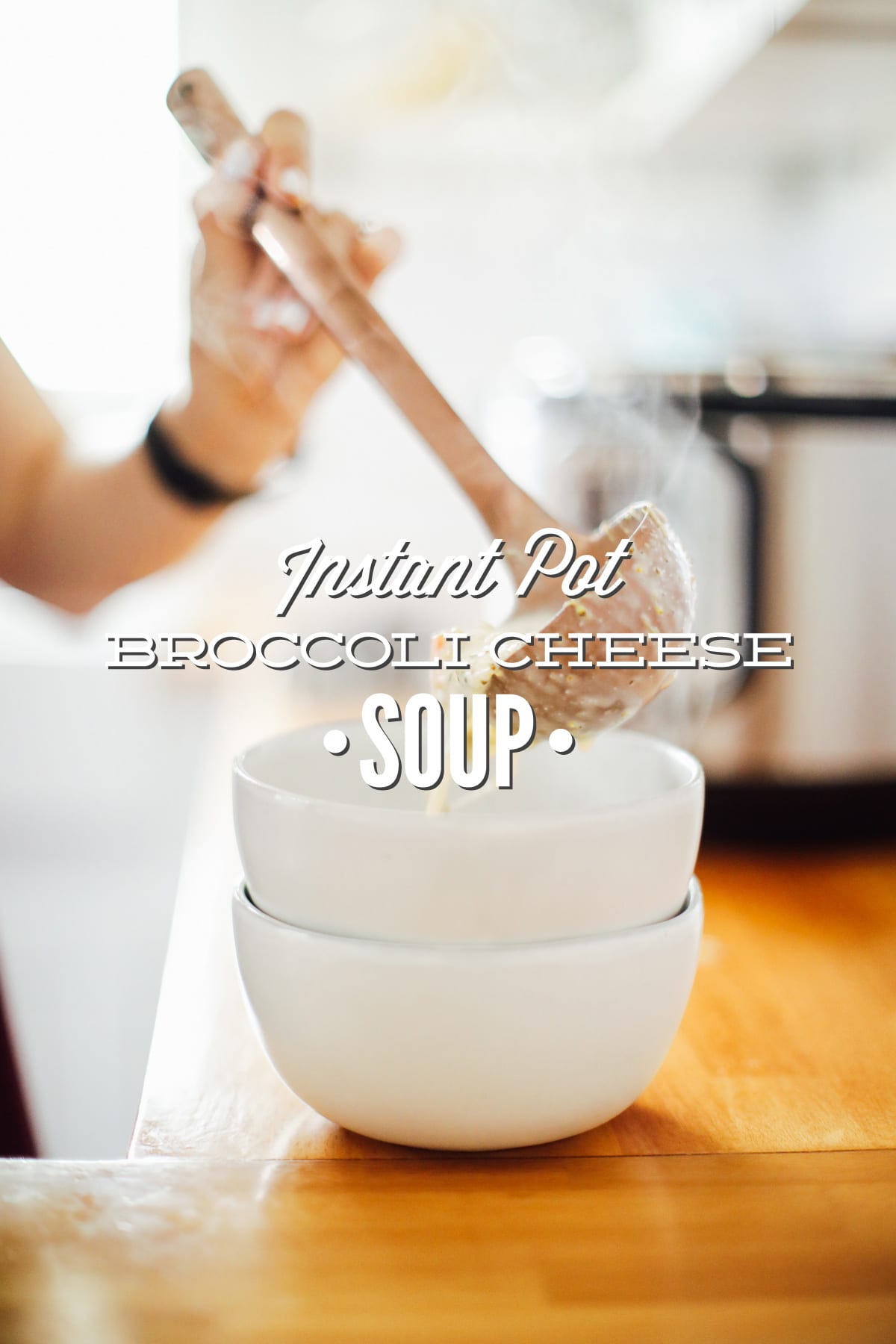Instant Pot Broccoli Cheese Soup (Pressure Cooker Recipe)