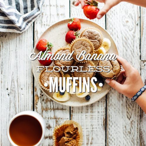 Almond Banana Flourless Muffins (Blender Muffins)