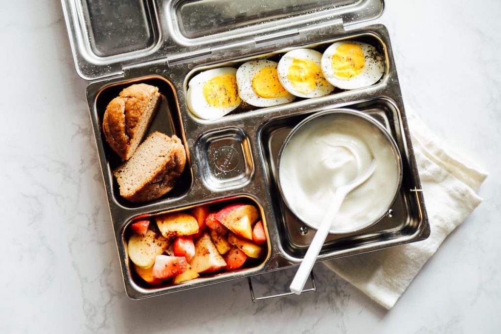 Simple, easy-to-build, nourishing, real food lunch ideas for school lunch. A no-fuss, simple guide to packing amazing lunches that will nourish your kids.